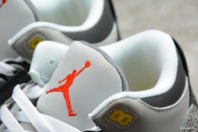 Cool CT8532-012 Retro 3 Jordan (2021) Grey AIR 0106